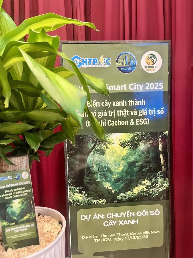 Cuộc thi Smart City 2025 - Dự án Chuyển Đổi Số Cây Xanh